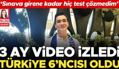 3 ay video izledi Türkiye 6’ncısı oldu