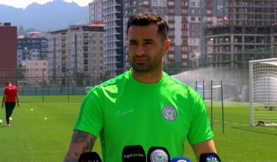 Çaykur Rizespor’un file bekçisi Gökhan Akkan: Yeni sezona yüzde 100 hazırız