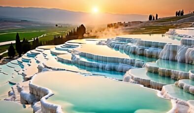 Pamukkale Travertenleri: Doğal Beyaz Cennet