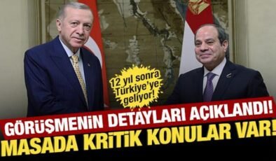 12 yıl sonra Ankara’ya geliyor! Sisi’den Türkiye’ye ziyaret