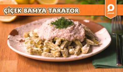 Bamya Severler Buraya! Çiçek Bamya Tarator Nasıl Yapılır?