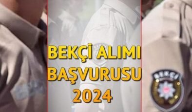 Bekçi alımı 2024 başvuru ne zaman, başladı mı? EGM 1. Dönem bekçi alımı şartları neler?