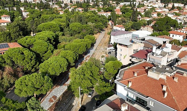 Buca’da eski tren yolu hattı “tarih” korunarak yenilenecek!