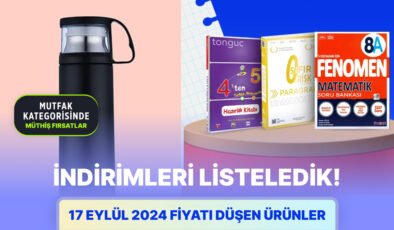 Bugün Hangi Markette ve Markada İndirim Var? 17 Eylül 2024 Fiyatı Düşen Ürünler