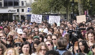 Fransa’da tecavüz skandalında mahkemeden tepki çeken karar: Halk protesto gösterileri düzenledi