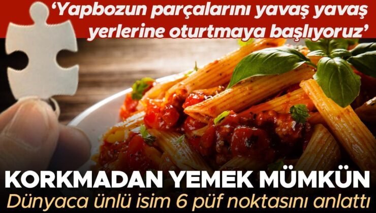 Kan şekerini yükseltmeden karbonhidrat yemek mümkün mü? Dünyaca ünlü uzman bunu yapmanın 6 sırrını anlattı ‘Yapbozun parçalarını yavaş yavaş yerlerine oturtmaya başlıyoruz…’