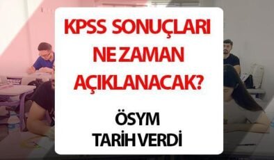 KPSS Ön Lisans sonuçları ne zaman açıklanacak? 2024 ÖSYM KPSS Ön lisans sonuçları açıklanma tarihi