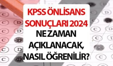 KPSS ÖNLİSANS SONUÇLARI 2024 SORGULAMA || KPSS önlisans ne zaman açıklanacak 2024, açıklandı mı? Önlisans KPSS sonuçları nasıl öğrenilir?