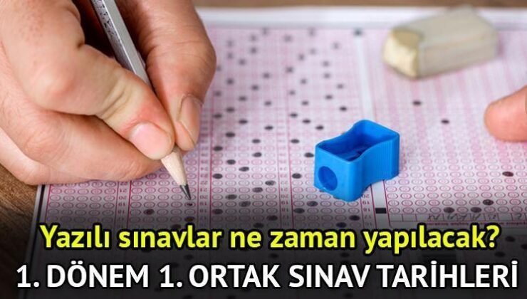 Ortak sınav tarihleri 2024-2025 | MEB 6. 7. 9. ve 10. sınıf 1. dönem 1. yazılı sınavları ne zaman yapılacak?