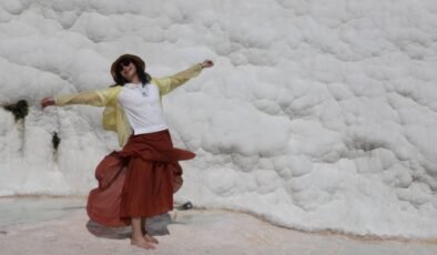 Pamukkale’yi 8 ayda 1,7 milyon turist ziyaret etti