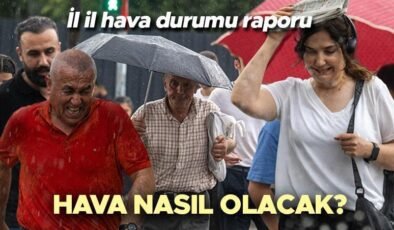 Son dakika hava durumu tahminleri il il | Yarın (19 Eylül) hava nasıl olacak? Yağmur yağacak mı? Meteoroloji’den uyarı geldi: 5 ile kuvvetli olacak!