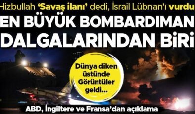 Son dakika…İsrail Hizbullah’ın intikam yemininden saatler sonra Lübnan’ı vurdu! ABD medyası: En büyük bombardımanlardan biri, ateşkes zora girdi