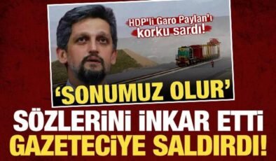 Sözlerini inkar eden DEM’li Garo Paylan, kendisini eleştiren gazeteciye saldırdı!