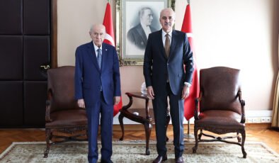 TBMM Başkanı Kurtulmuş, Bahçeli’yi ziyaret etti