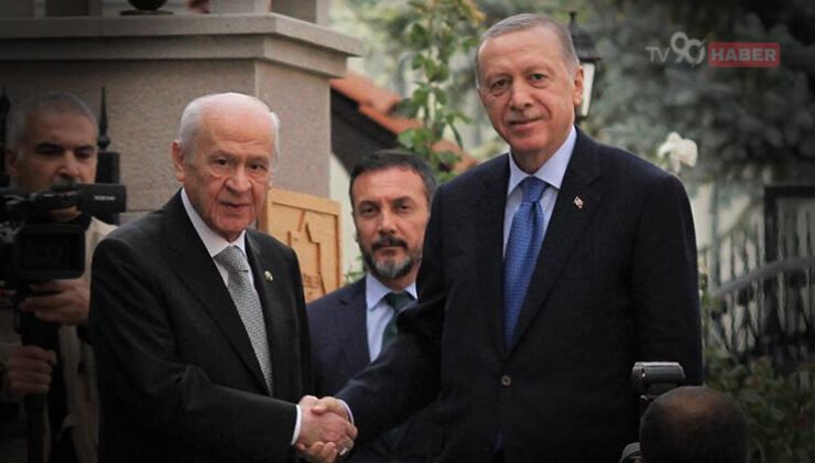 Cumhurbaşkanı Erdoğan, MHP Genel Başkanı Bahçeli ile görüşecek