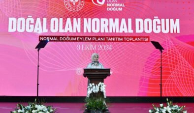 Emine Erdoğan’dan “normal doğum” çağrısı