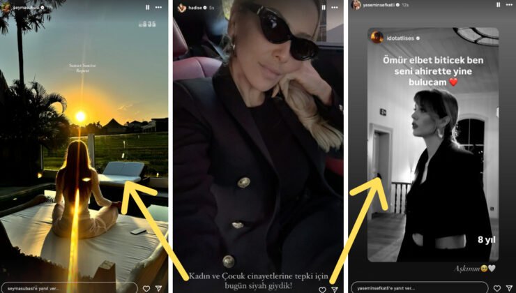 Gündemden Çok Uzak Şeyma Subaşı’ndan Siyahlara Bürünen Hadise’ye: 7 Ekim’de Ünlülerin Instagram Paylaşımları