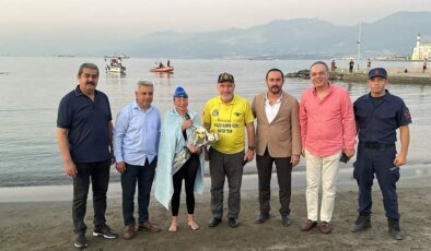 İskenderun Maratonu’nda İlk Kadın Yüzücü