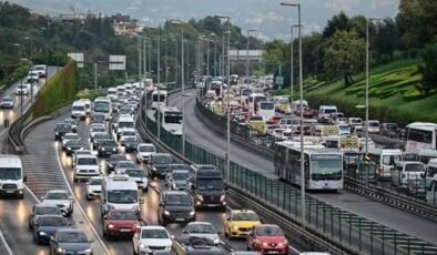 İstanbul’da pazartesi trafiği