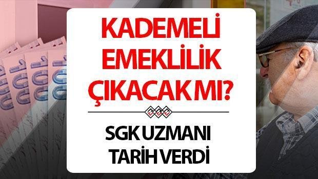 Kademeli emeklilik son durum gelişmeleri 4 Ekim 2024 | Yaş beklemeden erken emeklilik gelecek mi? Kademeli emeklilik tablosu nedir, şartları neler? SGK Uzmanı açıkladı!