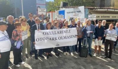 Kadıköy’de ‘okul’ isyanı: ‘Okullar otopark olmasın’