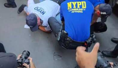 New York’ta Binlerce Filistin Yanlısı Gösterici İsrail Saldırılarını Protesto Etti