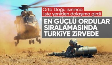 Orta Doğu’nun en güçlü orduları listelendi