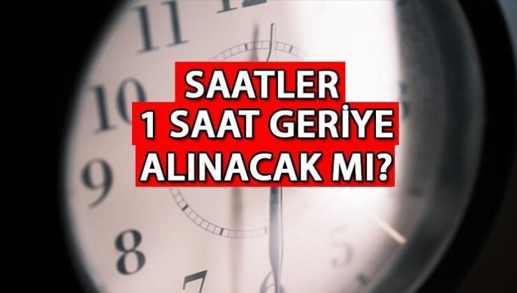 Saatler geri alınacak mı 2024? Kış saati uygulaması ne zaman, Türkiye’de bu sene başlayacak mı? İşte son durum bilgileri!