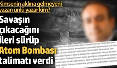 Savaşın çıkacağını ileri sürüp Atom Bombası talimatı verdi. Kimsenin aklına gelmeyeni yazan ünlü yazar kim?