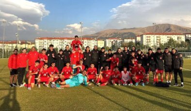 U16 Milli Takım, Türkmenistan’ı 3-0 Yendi