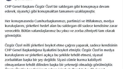 ANKARA, – AK Parti Genel Başkan Yardımcısı ve Parti Sözcüsü
