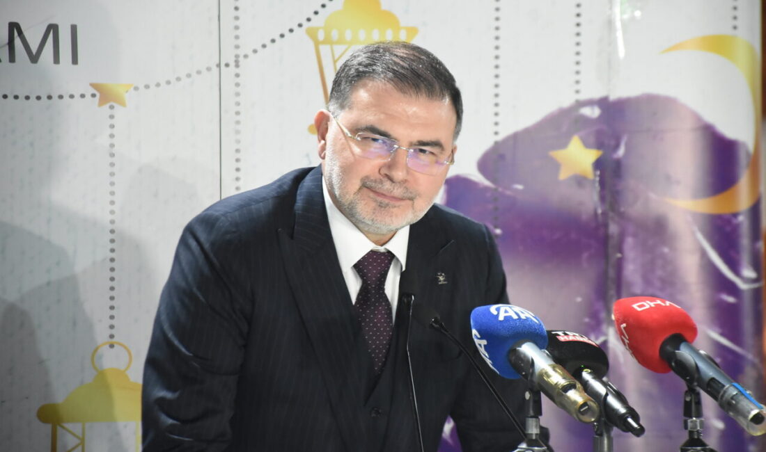 Tolga TAHÇI/ İZMİR, – AK Parti Genel Sekreteri ve İzmir