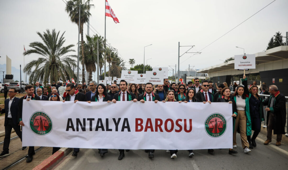 Semih ERSÖZLER/ ANTALYA, – ANTALYA Barosu tarafından düzenlenen ‘Adalet İçin