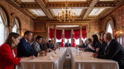 ANKARA, – DIŞİŞLERİ Bakanı Hakan Fidan, ABD’de Suriye- Amerikan Toplumu