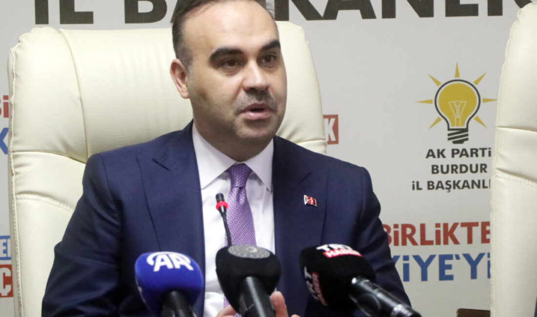 Mesut MADAN/ BURDUR, – SANAYİ ve Teknoloji Bakanı Mehmet Fatih