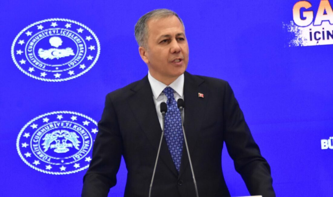 Salih BÜYÜKSAMANCI/ KONYA, – İÇİŞLERİ Bakanı Ali Yerlikaya, “Filistin, bizim