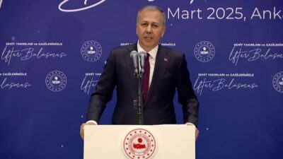 Umutcan ÖREN/ANKARA, – İÇİŞLERİ Bakanı Ali Yerlikaya, “Terörle mücadelede, asayişi