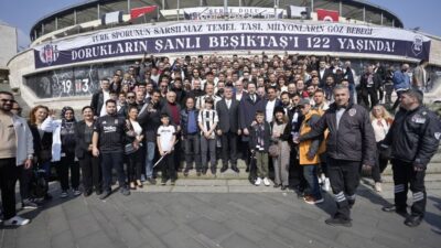 Beşiktaş’ta geleneksel bayramlaşma töreni yapıldı Serdal Adalı: Beşiktaş’ımızı layık olduğu