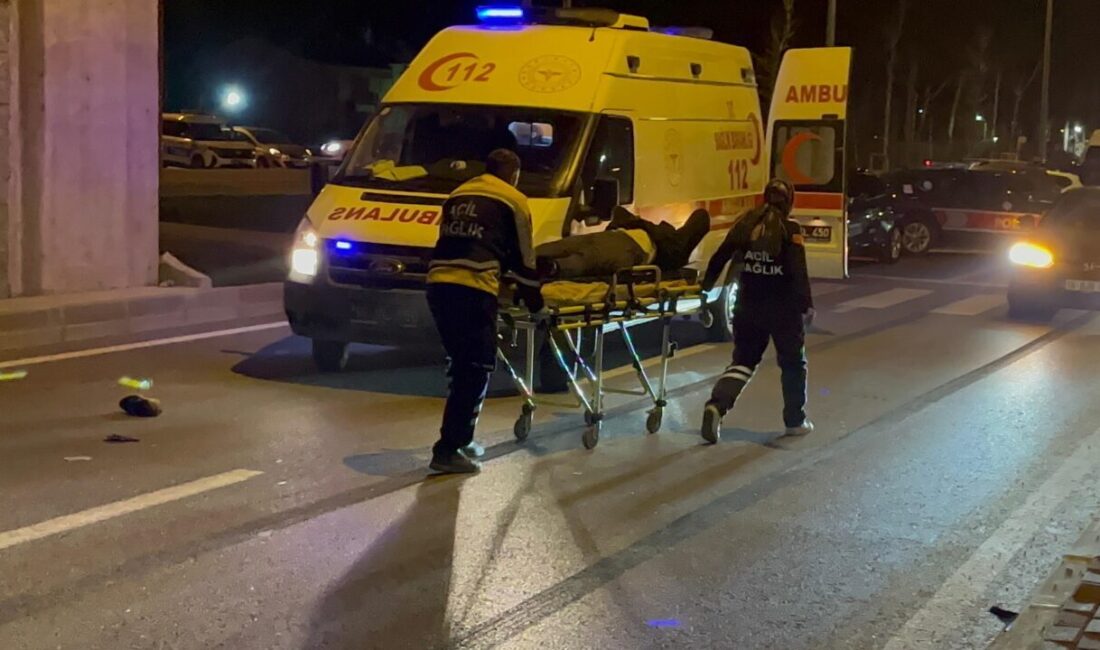 Barış YILMAZ/ BURSA, – BURSA’nın Osmangazi ilçesinde yolun karşısına geçmeye