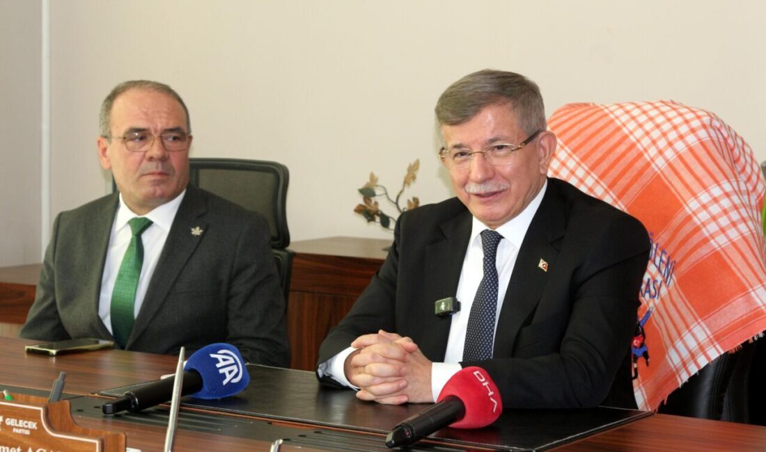 İrem GÜNEYBAZ/ANTALYA, – GELECEK Partisi Genel Başkanı Ahmet Davutoğlu, “Türkiye’de