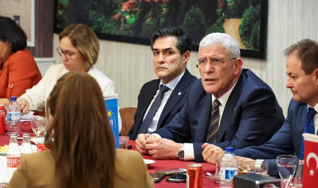 Aliekber METE/ANKARA, – İYİ Parti Genel Başkanı Müsavat Dervişoğlu, “Siyasetin