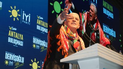 İrem GÜNEYBAZ/ ANTALYA, – İYİ Parti Genel Başkanı Müsavat Dervişoğlu,