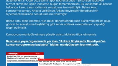 ANKARA, – İLETİŞİM Başkanlığı Dezenformasyonla Mücadele Merkezi (DMM) tarafından, “Bazı