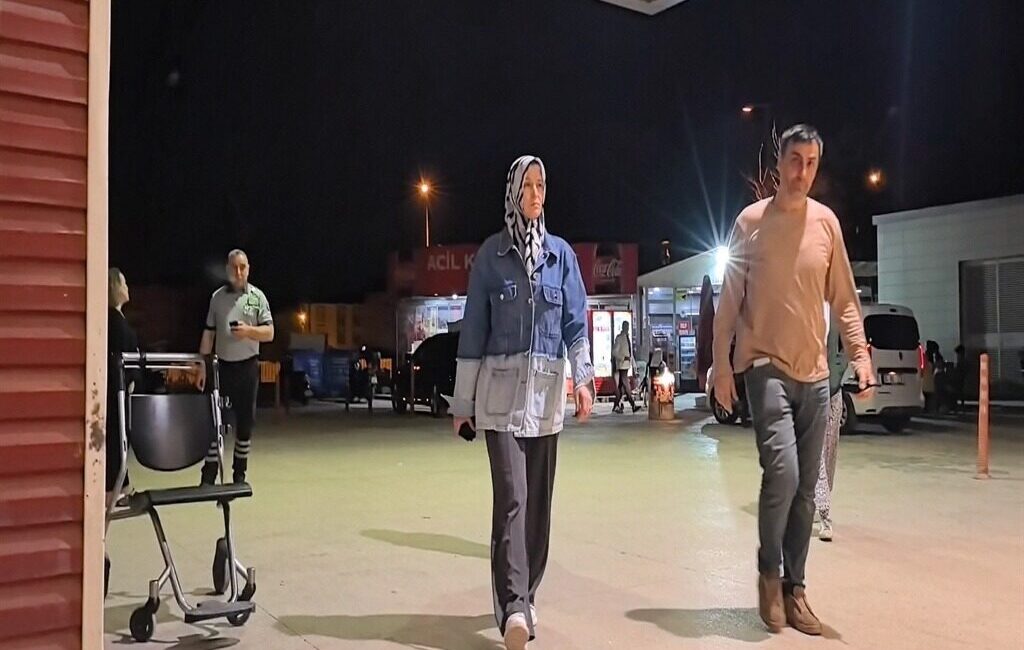 ANNE TUTUKLANDI Bursa’nın İnegöl ilçesinde tartıştığı eşi Muhammet Nurullah Çetinkaya’yı