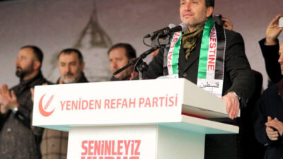 ANKARA, – YENİDEN Refah Partisi Genel Başkanı Fatih Erbakan, İsrail’in