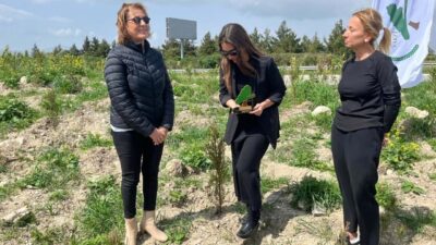 Gökhan Şensan 2 bin 500 fidanda yaşayacak Ergin KARATAŞ /