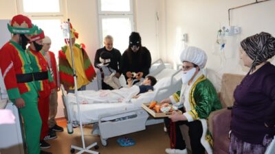 Şerife Serap KARA/AMASYA, – AMASYA’DA Ramazan Bayramı’nda hastanede tedavi gören