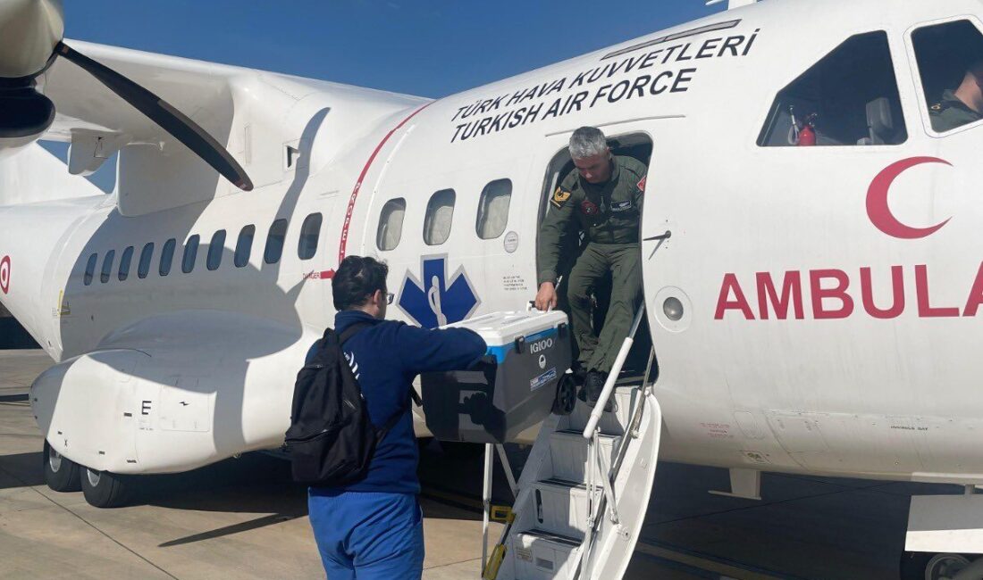 ANKARA, – MİLLİ Savunma Bakanlığı, Hava Kuvvetleri Komutanlığı’na bağlı ambulans
