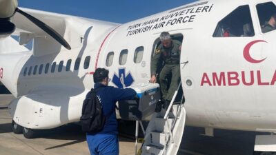 ANKARA, – MİLLİ Savunma Bakanlığı, Hava Kuvvetleri Komutanlığı’na bağlı ambulans