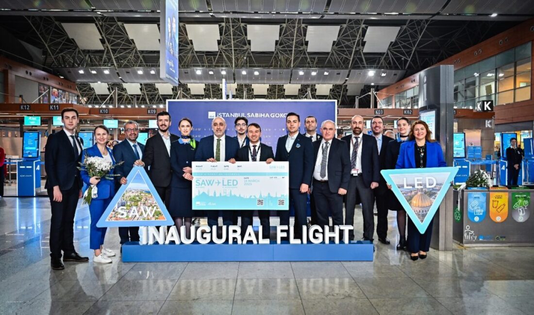 Altan ÇİMEN / İSTANBUL, – AJET, İstanbul Sabiha Gökçen Havalimanı’ndan